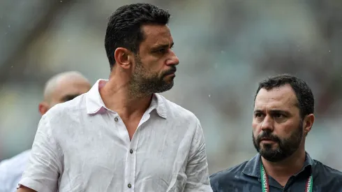 RJ – Rio de Janeiro – 12/02/2023 – CARIOCA 2023, FLUMINENSE X VASCAO – Fred ex-jogador do Fluminense antes da partida contra o Vasco no estadio Maracana pelo campeonato Carioca 2023. Foto: Thiago Ribeiro/AGIF
