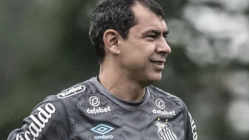 Fábio Carille, técnico do Santos. Foto: Ivan Storti/Santos FC
