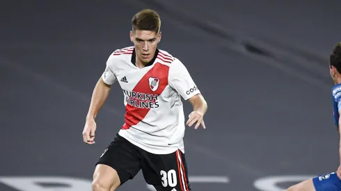 Benjamin Rollheiser of River Plate . (Photo by Marcelo Endelli/Getty Images)
