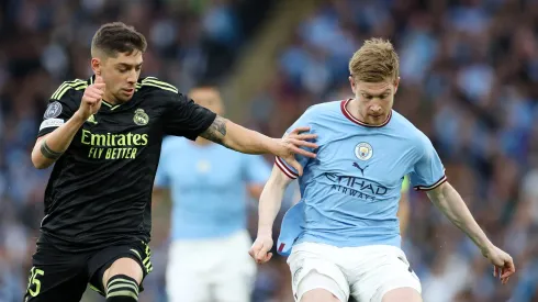 City vs Real. (Photo by Clive Brunskill/Getty Images)
