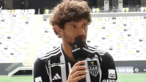 Gustavo scarpa, novo reforço do atlético-mg. foto: reprodução/youtube/galo tv
