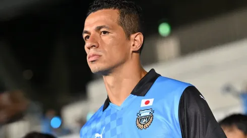 Leandro Damião prepara retorno ao Brasil e pode assinar com rival do Internacional. (Photo by Kenta Harada/Getty Images)
