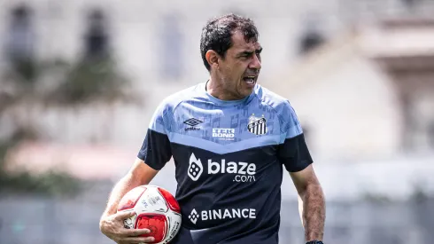 Carille: técnico foi avisado de saída de jogador do Peixe (Foto: Raul Baretta/ Santos FC/ Divulgação)
