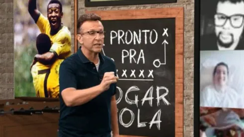 Neto: ex-jogador quer novo técnico no Corinthians (Foto: Reprodução / Youtube / Band TV)
