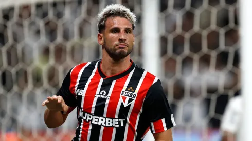 Calleri projetou a decisão contra o Palmeiras (Foto: Rubens Chiri/Saopaulofc/Divulgação)
