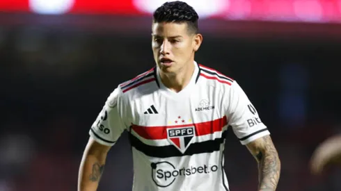 James Rodríguez pediu para rescindir contrato com o São Paulo (Foto: Paulo Pinto / São Paulo FC / Divulgação)
