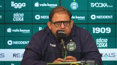 Guto Ferreira não ficou quieto após declarações de Osorio (Foto: Reprodução/TV Coxa)
