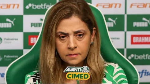 Leila Pereira. Foto: Cesar Greco/Palmeiras
