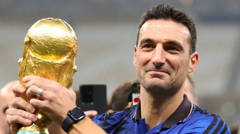 Lionel Scaloni pode deixar a Seleção Argentina para assumir a Lazio. (Photo by Julian Finney/Getty Images)
