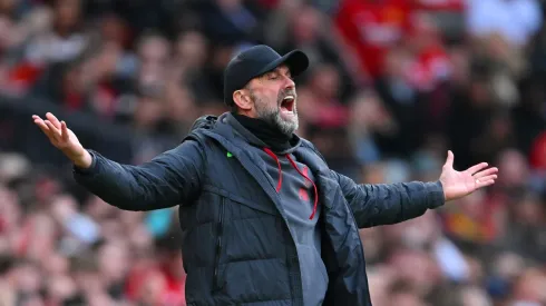 Klopp perdeu a paciência com um jornalista (Foto: Stu Forster/Getty Images)
