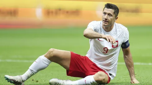 Polônia de Lewandowski tenta garantir vaga na Euro 2024 (Foto: Maja Hitij/Getty Images)
