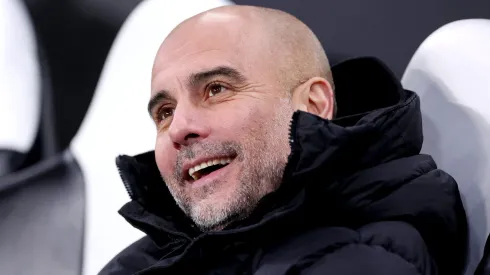 Treinador do Manchester City respondeu em tom irônico após bronca em jogador (Photo by Alex Livesey/Getty Images)
