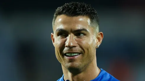 Cristiano Ronaldo of Al Nassr.(Photo by Yasser Bakhsh/Getty Images)
