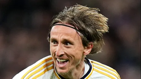 Modric pode renovar mais 1 ano. Foto: Angel Martinez/Getty Images
