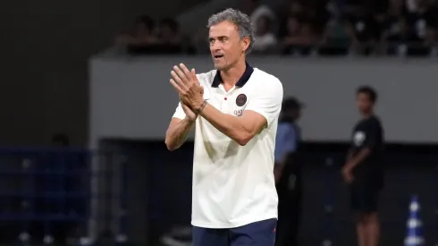 Luis Enrique of Paris Saint-Germain  (Photo by Koji Watanabe/Getty Images)
