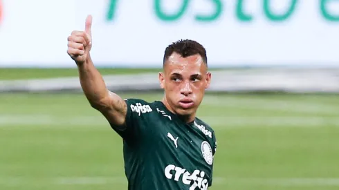 Breno Lopes tem um gol no Palmeiras em 2024. Foto: Alexandre Schneider/Getty Images
