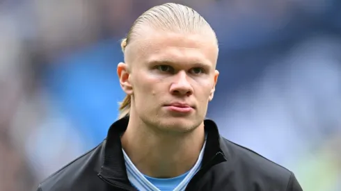 Haaland, atacante do Manchester City. (Photo by Michael Regan/Getty Images)
