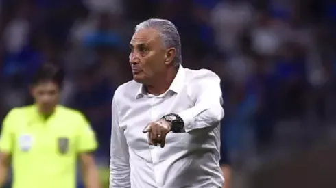 Tite desabafou após derrota (Foto: Marcelo Cortes / CRF / Divulgação)
