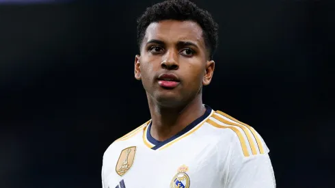 Rodrygo só toparia deixar o Real Madrid para jogar em gigante da Premier League. (Photo by David Ramos/Getty Images)
