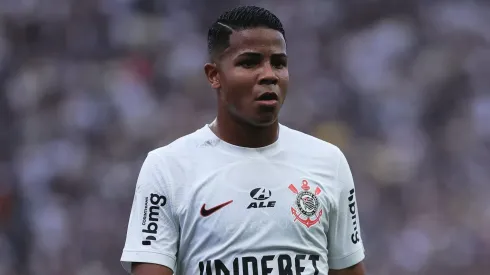 Wesley, do Corinthians, surpreende e revela em qual clube deseja jogar: "Meu sonho". Foto: Ettore Chiereguini/AGIF
