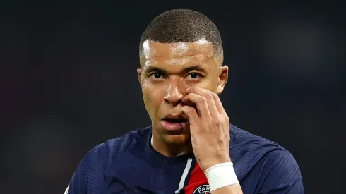 Mbappé recomenda contratação do português Vitinha, do PSG, para o Real Madrid. (Photo by Richard Heathcote/Getty Images)
