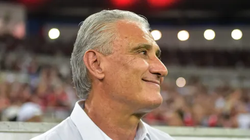 Tite, técnico do Flamengo. Foto: Thiago Ribeiro/AGIF
