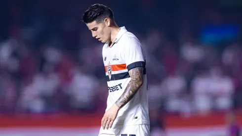 Zubeldía pede camisa 10 de Seleção para substituir James Rodríguez no São Paulo. Foto: Leonardo Lima/AGIF
