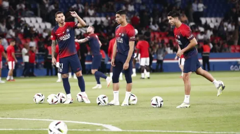 Carlos Soler Barragan #28 of Paris Saint-Germain (Photo by Catherine Steenkeste/Getty Images for Qatar Airways )
