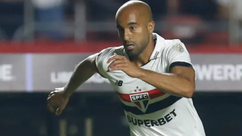 Lucas Moura voltou a atuar pelo São Paulo (Créditos: Rubens Chiri e Paulo Pinto/Saopaulofc.net/Divulgação)
