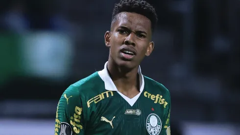 Estêvão e mais dois jogadores do Palmeiras não serão liberados para Seleção sub-20. Foto: Ettore Chiereguini/AGIF
