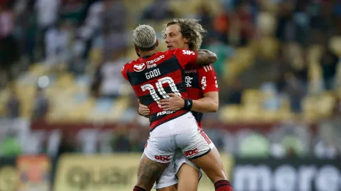 David Luiz e Gabigol pelo Flamengo
