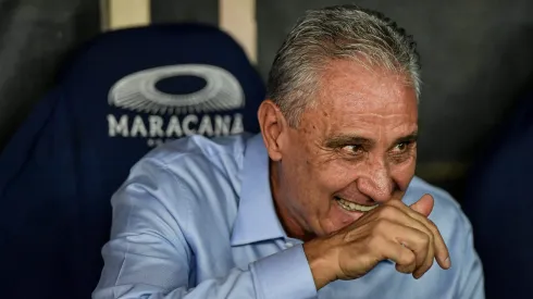 Tite, treinador do Flamengo. Foto: Thiago Ribeiro/AGIF
