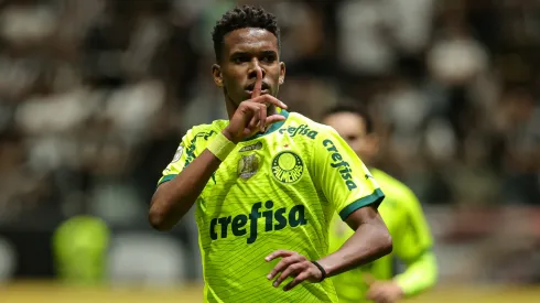 Estêvão, jogador do Palmeiras
