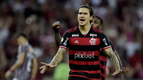 Pedro tem 22 gols em 30 partidas pelo Flamengo na temporada. Foto: Alexandre Loureiro/AGIF
