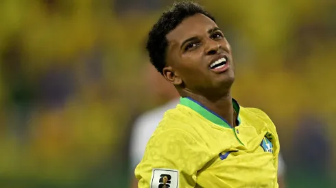 Rodrygo pela Seleção Brasileira (Photo by Pedro Vilela/Getty Images)
