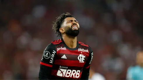 Gabigol em partida pelo Flamengo
