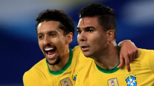 Marquinhos pode ir junto com o Casemiro rumo à Arábia Saudita. Foto: Buda Mendes/Getty Images
