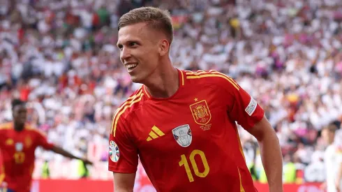 Eurocopa: Dani Olmo sobre futebol da Espanha; “Ideia de jogo única”. (Photo by Alex Livesey/Getty Images)
