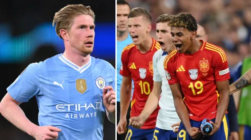 Substituto de De Bruyne: Manchester City fica a detalhes de anunciar destaque da Eurocopa. Foto: Stu Forster & Justin Setterfield/Getty Imagens
