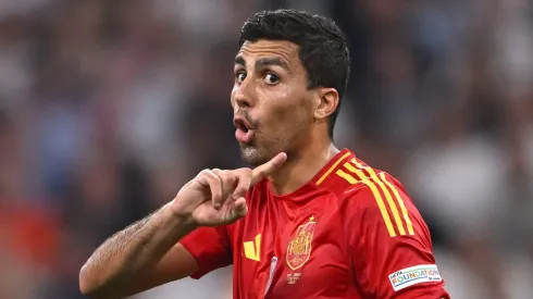 Manchester City define valor para vender Rodri, craque da Espanha na Eurocopa. (Photo by Stu Forster/Getty Images)
