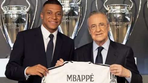 Mbappé foi apresentado oficialmente no Real Madrid (Reprodução/Real Madrid no X)
