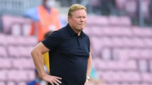 Ronald Koeman, ex-treinador do Barcelona. (Photo by David Ramos/Getty Images)
