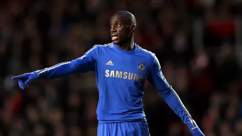 Demba Ba, ex-jogador do Chelsea.  (Photo by Julian Finney/Getty Images)
