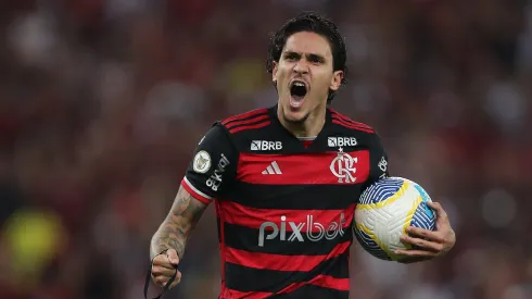 Pedro, camisa nove do Flamengo. (Photo by Wagner Meier/Getty Images)
