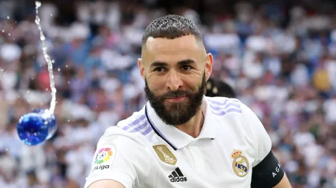 Benzema torce para craque do Real Madrid na corrida pela Bola de Ouro. Foto: Florencia Tan Jun/Getty Images
