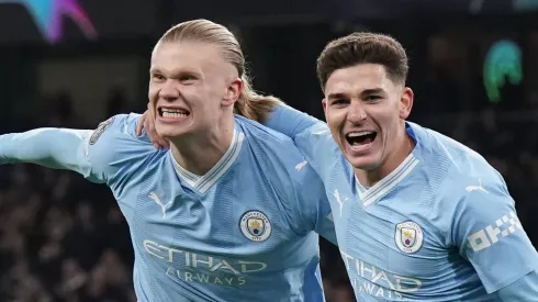 PSG marca reunião com o Manchester City para contratar um dos melhores atacantes da Europa. Picture credit should read: Andrew Yates Sportimage
