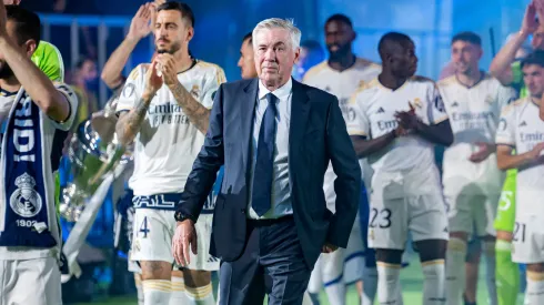 Carlo Ancelotti treinador do Real Madrid
