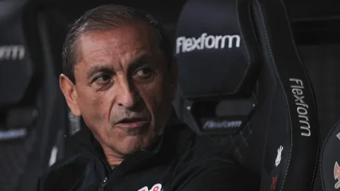 Ramón Díaz, técnico do Corinthians. Foto: Ettore Chiereguini/AGIF
