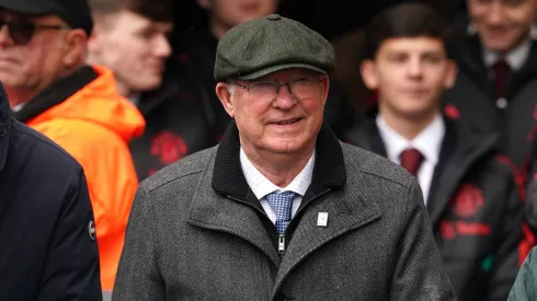 Sir Alex Ferguson, técnico lendário do Manchester United. Foto: Martin Rickett/Imago/PA Images
