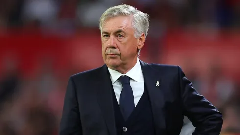 Ancelotti, técnico do Real Madrid. 
